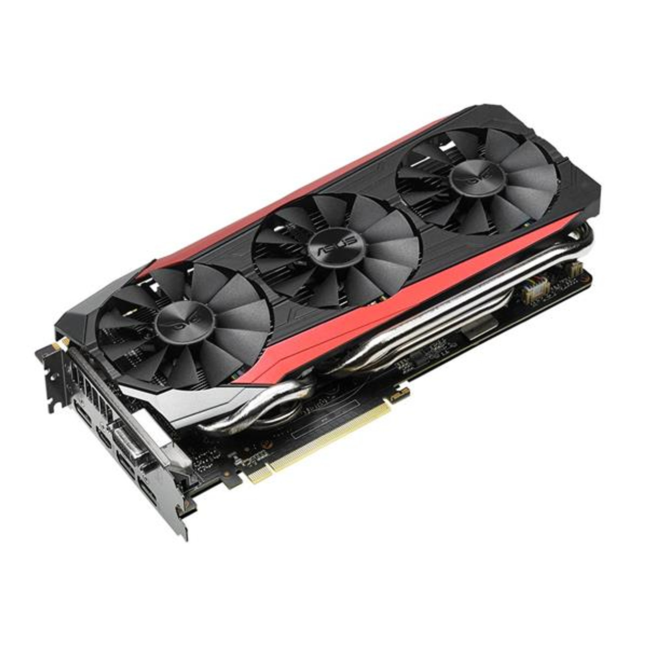 90YV08J0-M0NM00 ASUS STRIX-GTX980TI-DC3OC-6GD5-GAMING Nvidia GeForce GTX  980 TI 6GB GDDR5 384-Bit HDMI / 3x DisplayPort / DVI-I PCI-Express 3.0 Video