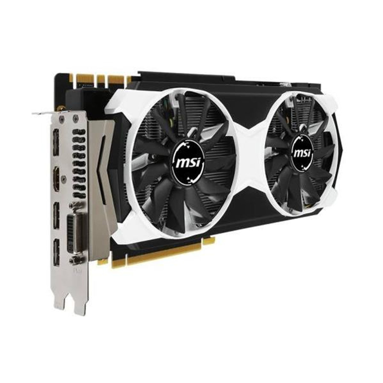 MSI-980TIO MSI 6GB Nvidia GeForce GTX 980 TI GDDR5 384-Bit DVI-I/ HDMI