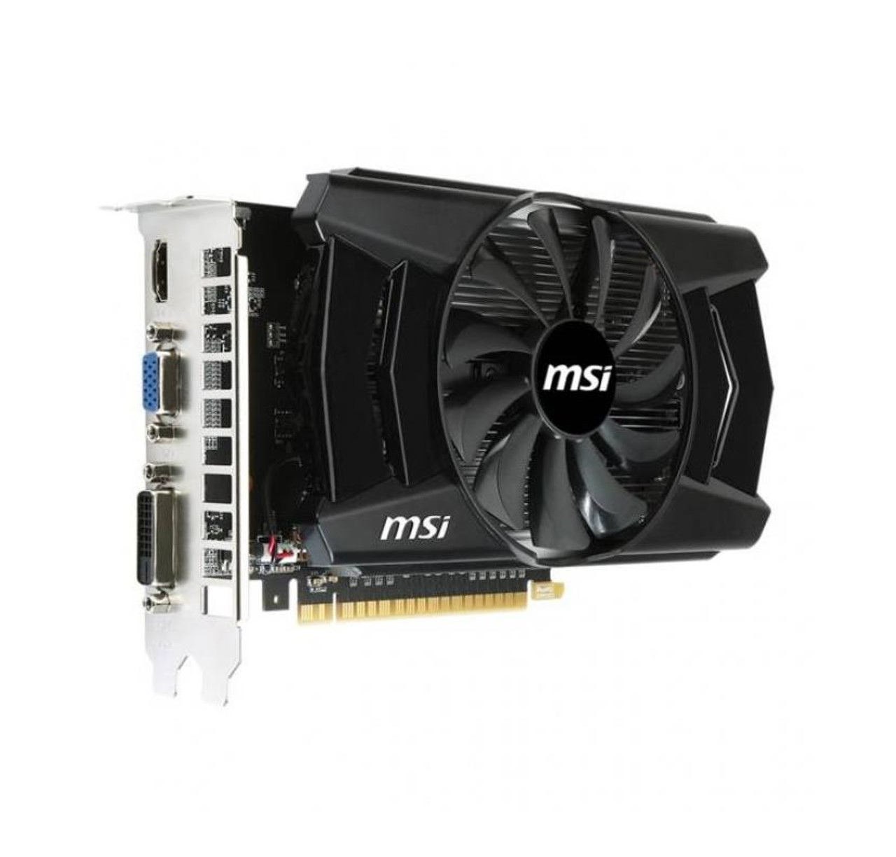 MSIG750TI MSI 2GB Nvidia GeForce GTX 750 Ti GDDR5 128 Bit HDMI D Sub Dual Link DVI D PCI Express 3.0 x16 Video Graphics Card