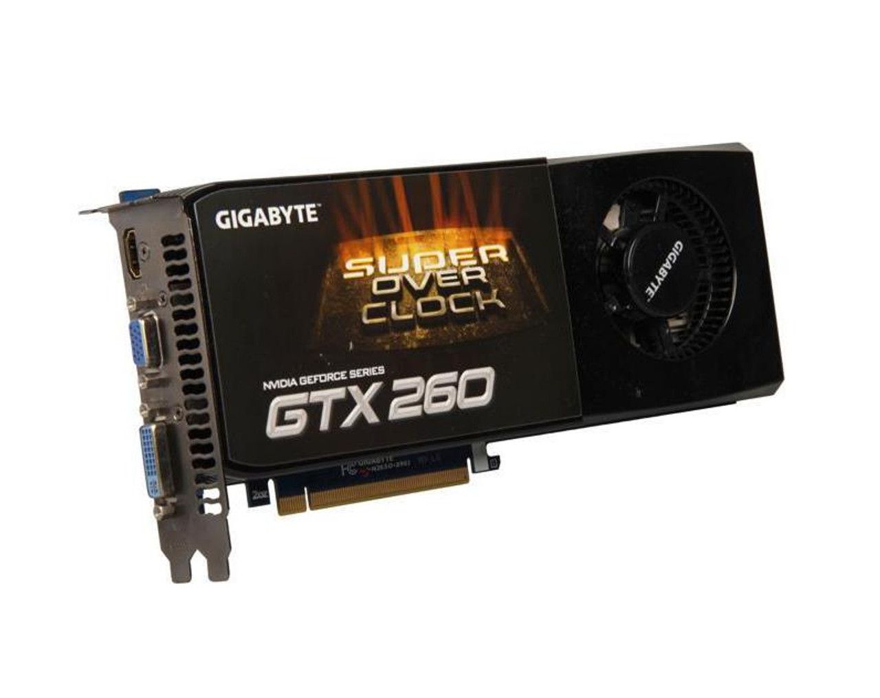 GV N26SO 896I Gigabyte Nvidia GeForce GTX 260 896MB DDR3 448 Bit PCI Express 2.0 Video Graphics Card