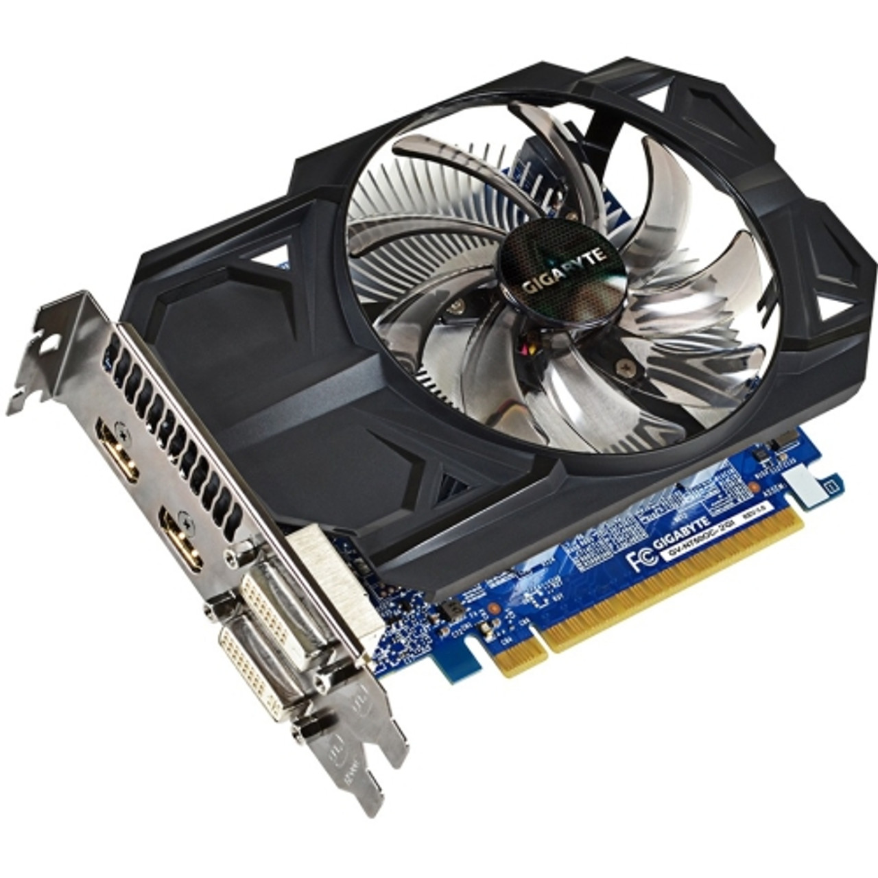 GV N75TWF2OC 2GI Gigabyte GeForce GTX 750 Ti Graphic Card 2GB GDDR5 PC