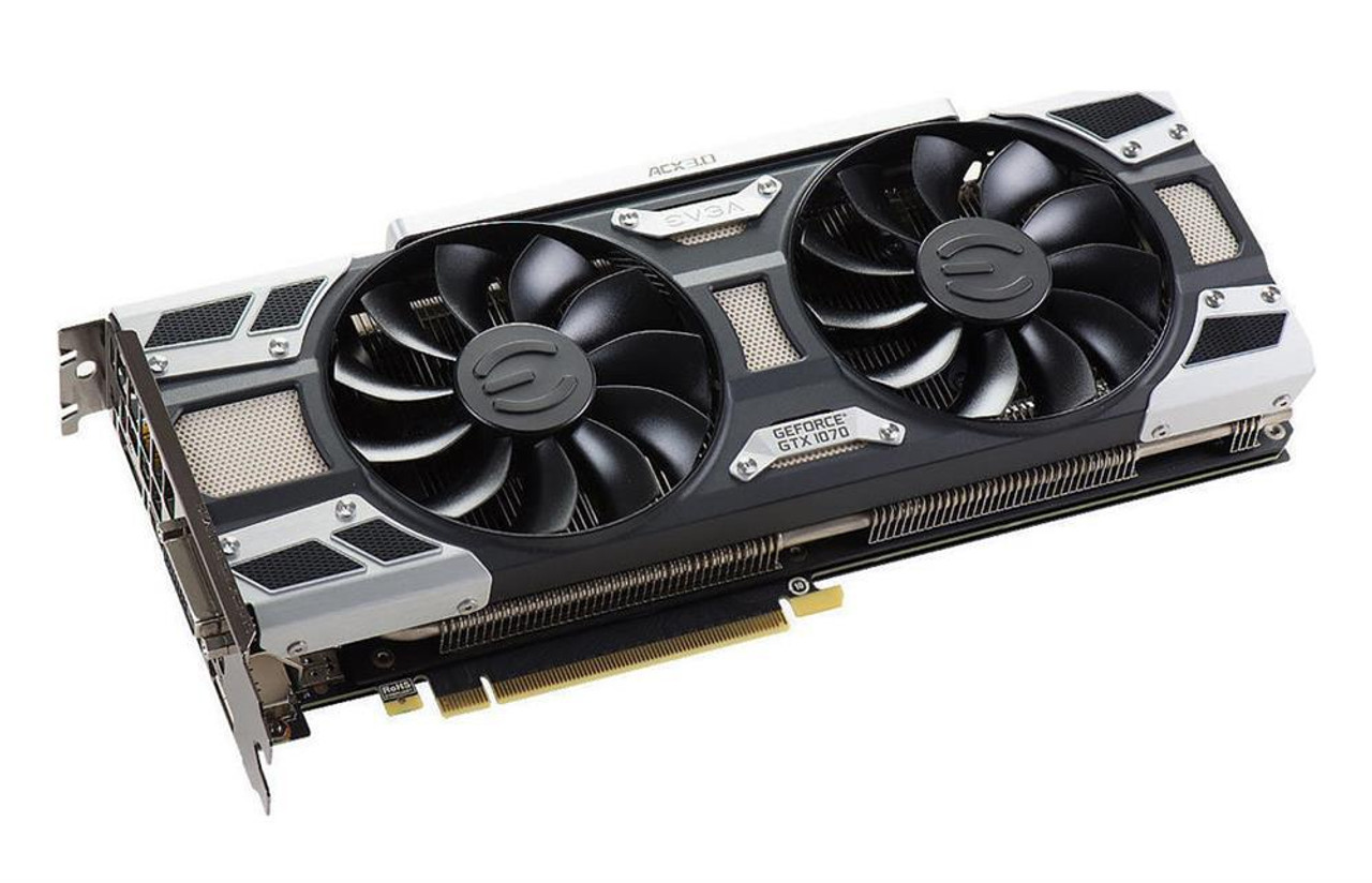 08GP46171KR EVGA Nvidia Geforce GTX 1070 8GB GDDR5 256-Bit HDMI / Disp