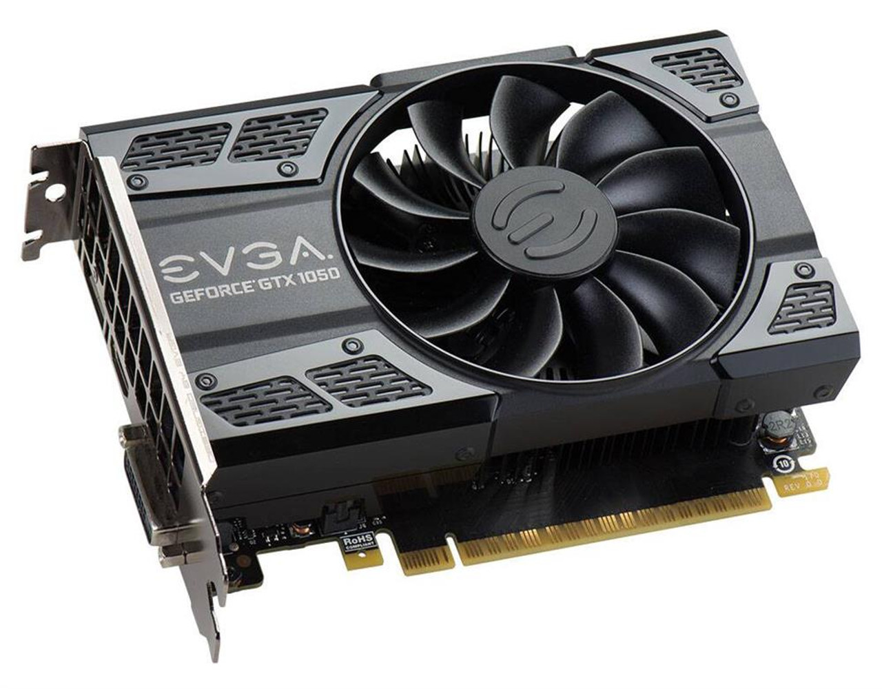 02GP46152KR EVGA Nvidia GeForce GTX 1050 2GB GDDR5 128 Bit HDMI DisplayPort Dual Link DVI D PCI Express 3.0 Video Graphics Card