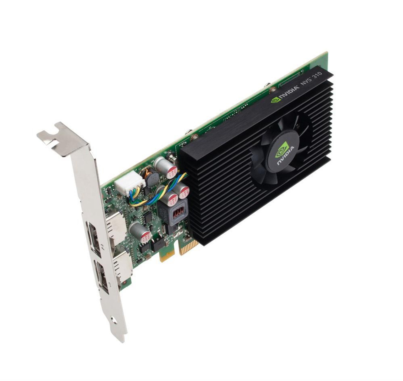 490-BBFG Dell Nvidia Quadro Nvs 310 512MB 2 Dp (2 Dp-Dvi) Video Graphi