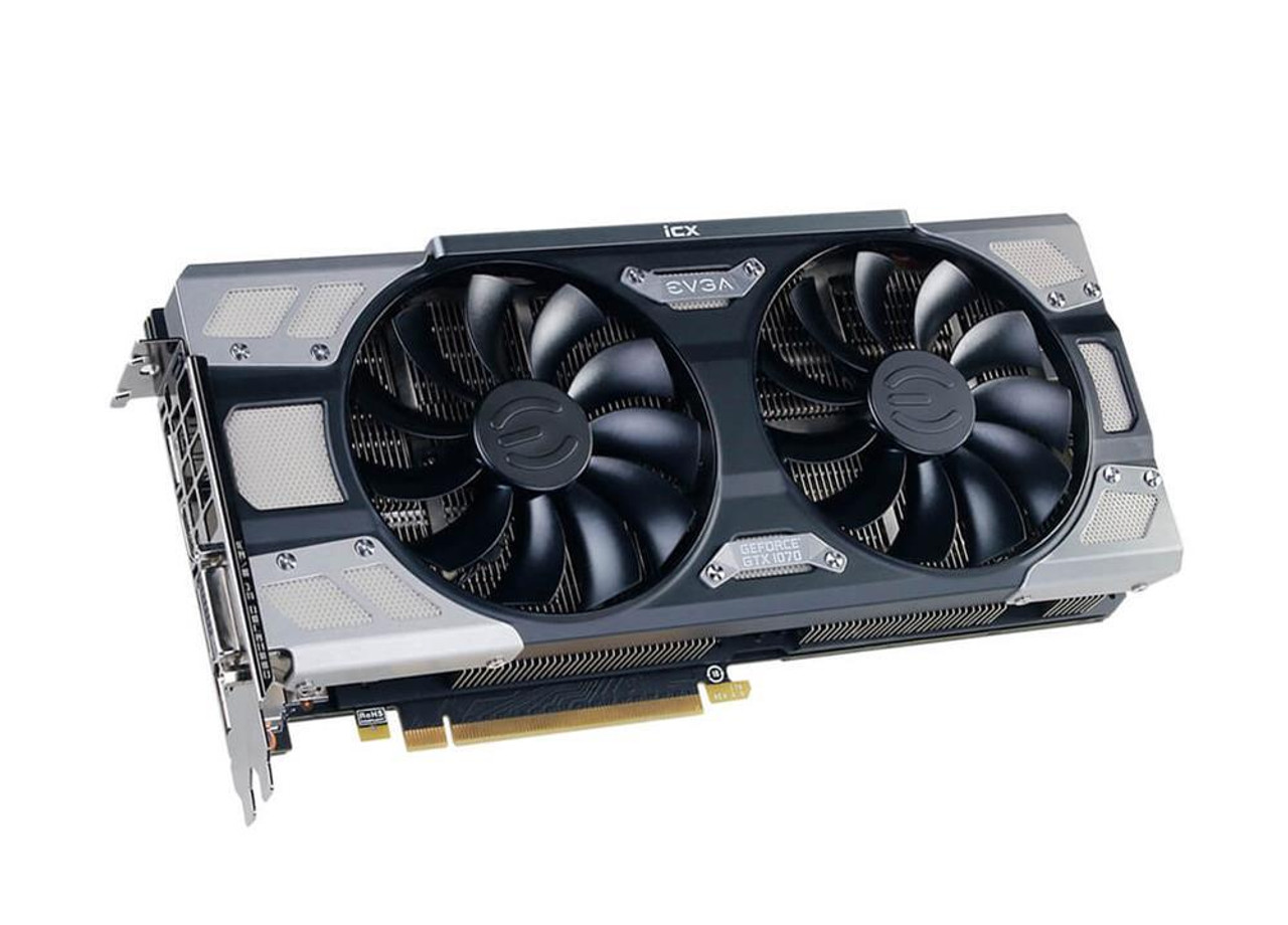 08GP46676KR EVGA Nvidia GeForce GTX 1070 8GB GDDR5 DVI / HDMI / 3x Dis