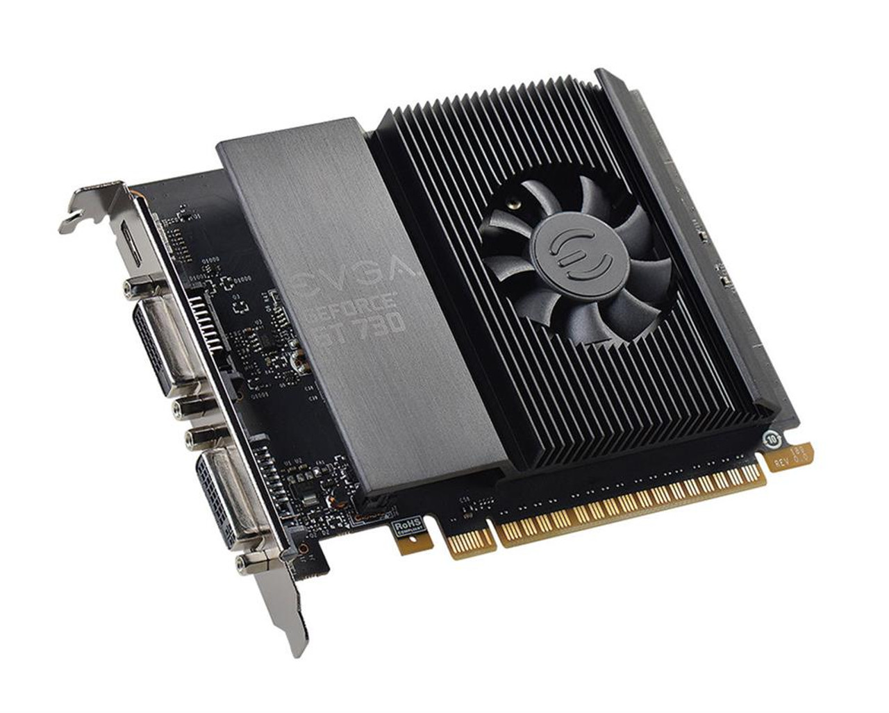 04GP33739KR EVGA GeForce GT 730 4GB GDDR5 128 Bit PCI Express Single Slot Video Graphics Card