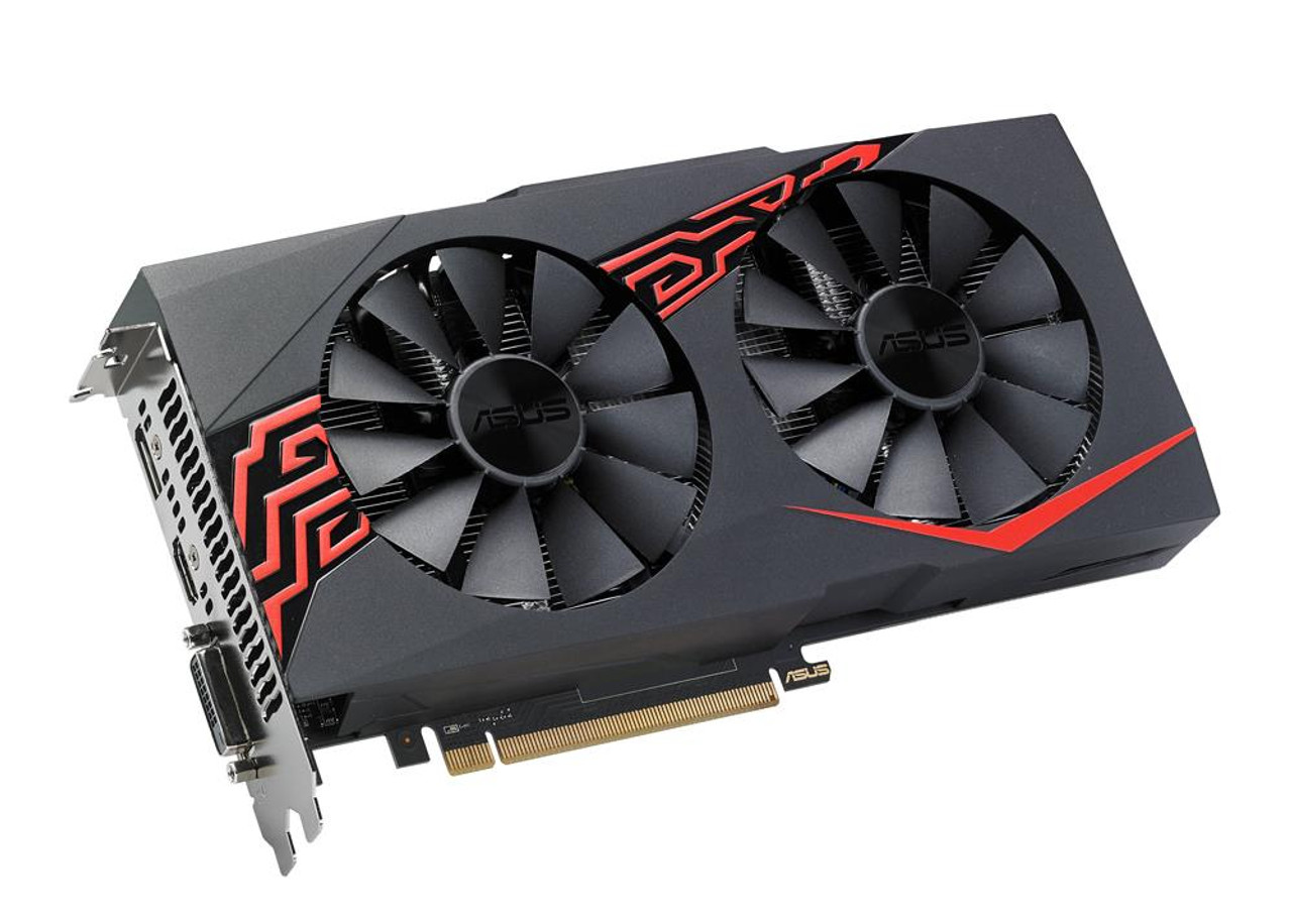 AREZ-EX-RX570-4G ASUS AMD Radeon RX 570 4GB GDDR5 256-Bit HDMI /  DisplayPort / Dual-Link DVI-D Video Graphics Card