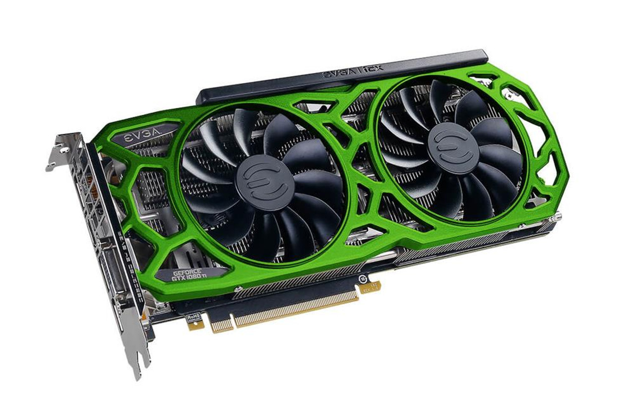 11G-P4-6693-K4 EVGA Nvidia GeForce GTX 1080 Ti 11GB GDDR5X 352-Bit HDM