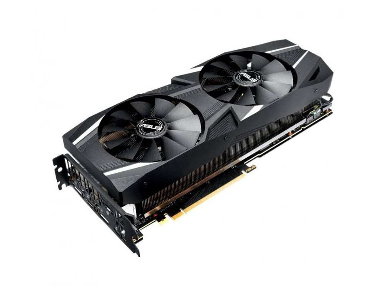 DUAL-RTX2070-O8G ASUS Nvidia GeForce RTX 2070 8GB GDDR6 256-Bit HDMI / 3x  DisplayPort PCI-Express 3.0 Video Graphics Card