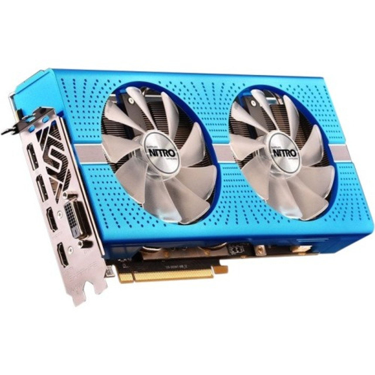 11289-01-20G Sapphire Nitro+ Radeon Rx 590 8GB GDDR5 2x HDMI / 2x  DisplayPort / DVI-D PCI-Express x16 Video Graphics Card