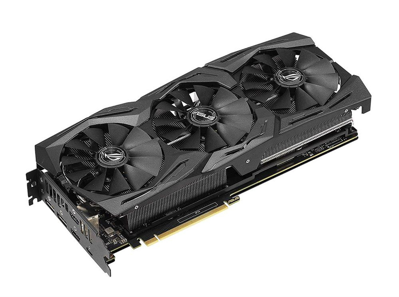 90YV0C90-M0NA00 ASUS ROG-STRIX-RTX2070-O8G-GAMING Nvidia GeForce RTX 2070  8GB GDDR6 256-Bit 2x HDMI / 2x DisplayPort PCI-Express 3.0 Video Graphics Ca