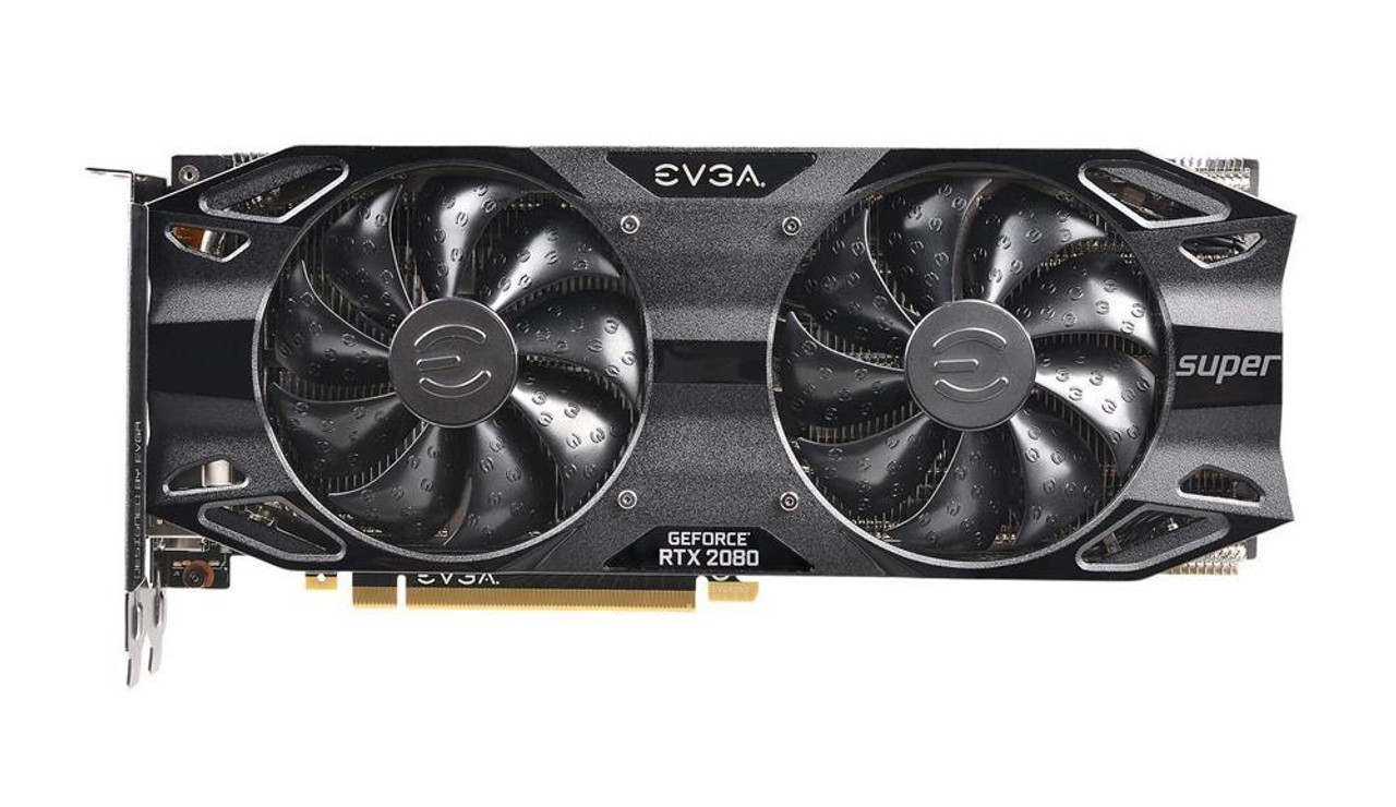 08G-P4-3081-DX EVGA Nvidia GeForce RTX 2080 Super Black Gaming 8GB GDDR6  256-Bit PCI-Express 3.0 Video Graphics Card