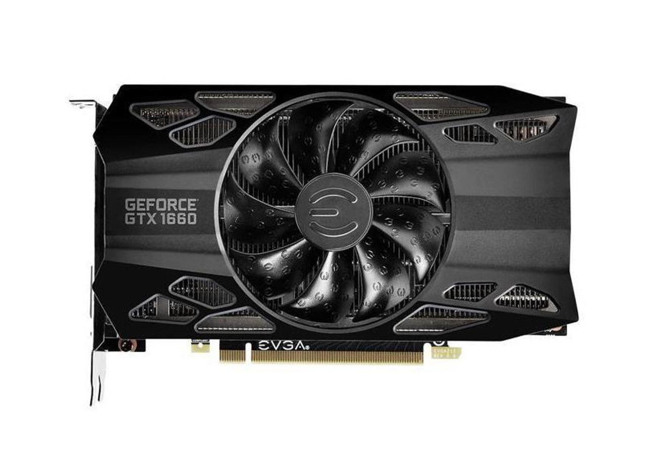 06G P4 1163 KR EVGA GeForce GTX 1660 XC 6GB GDDR5 Overclocked 2.75 Slo