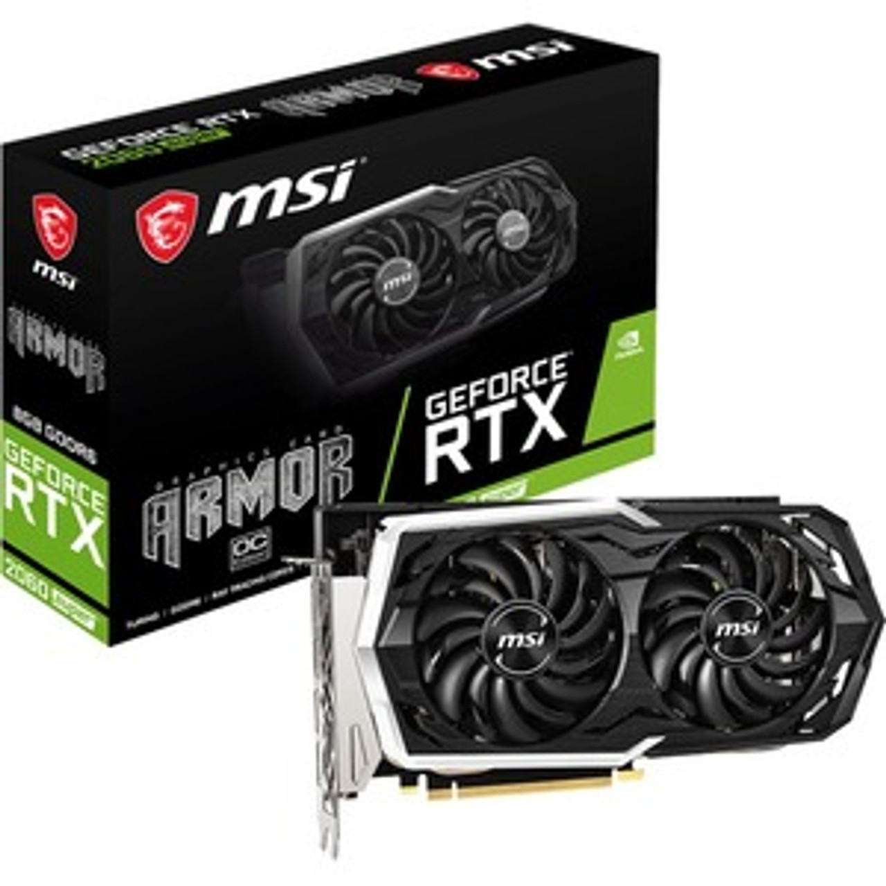 G206S-AC MSI NVIDIA GeForce RTX 2060 SUPER Graphic Card - 8 GB GDDR6 -