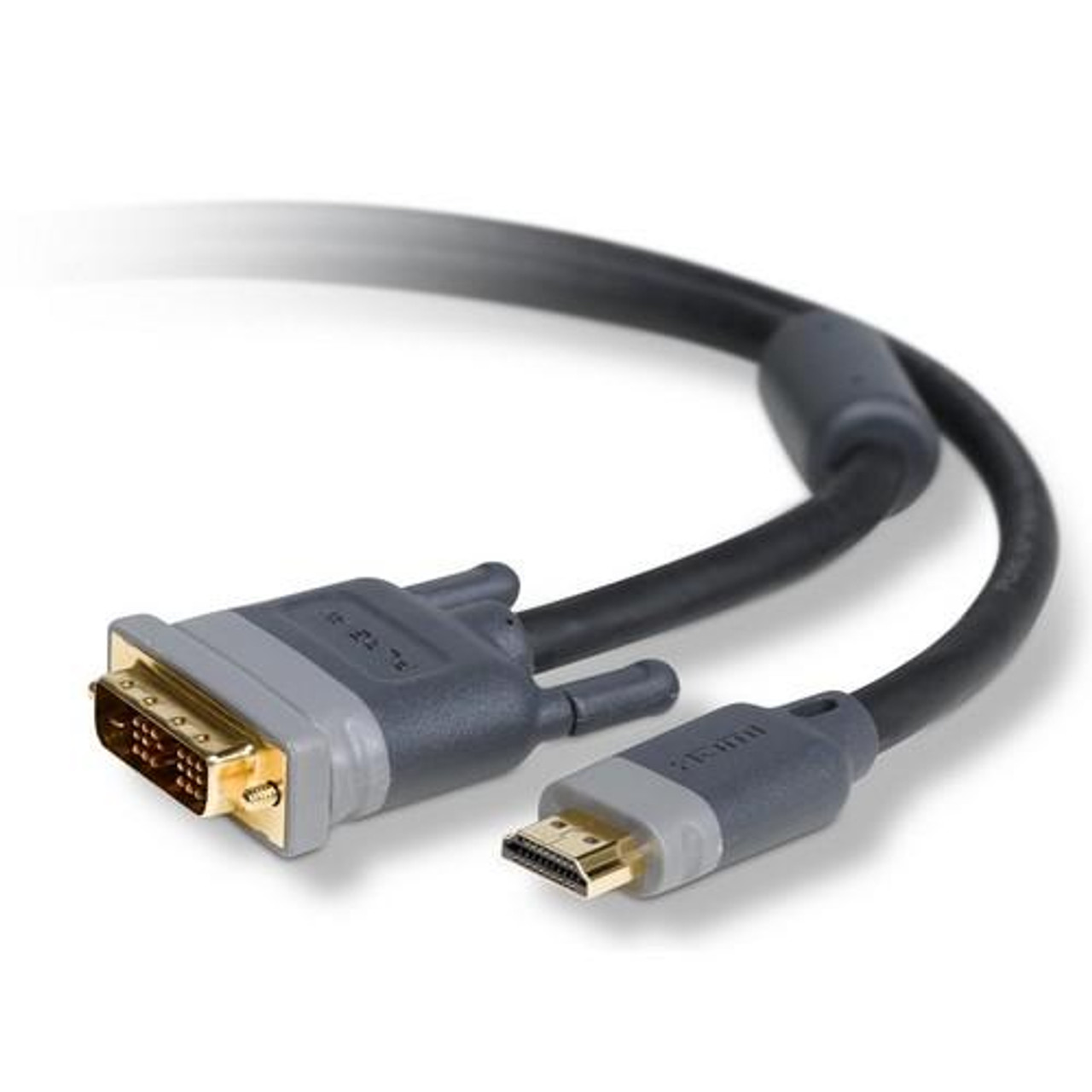 Krydret Hende selv Årvågenhed AV22400B12 Belkin PureAV HDMI to DVI Video Cable Type A Male HDMI SL D