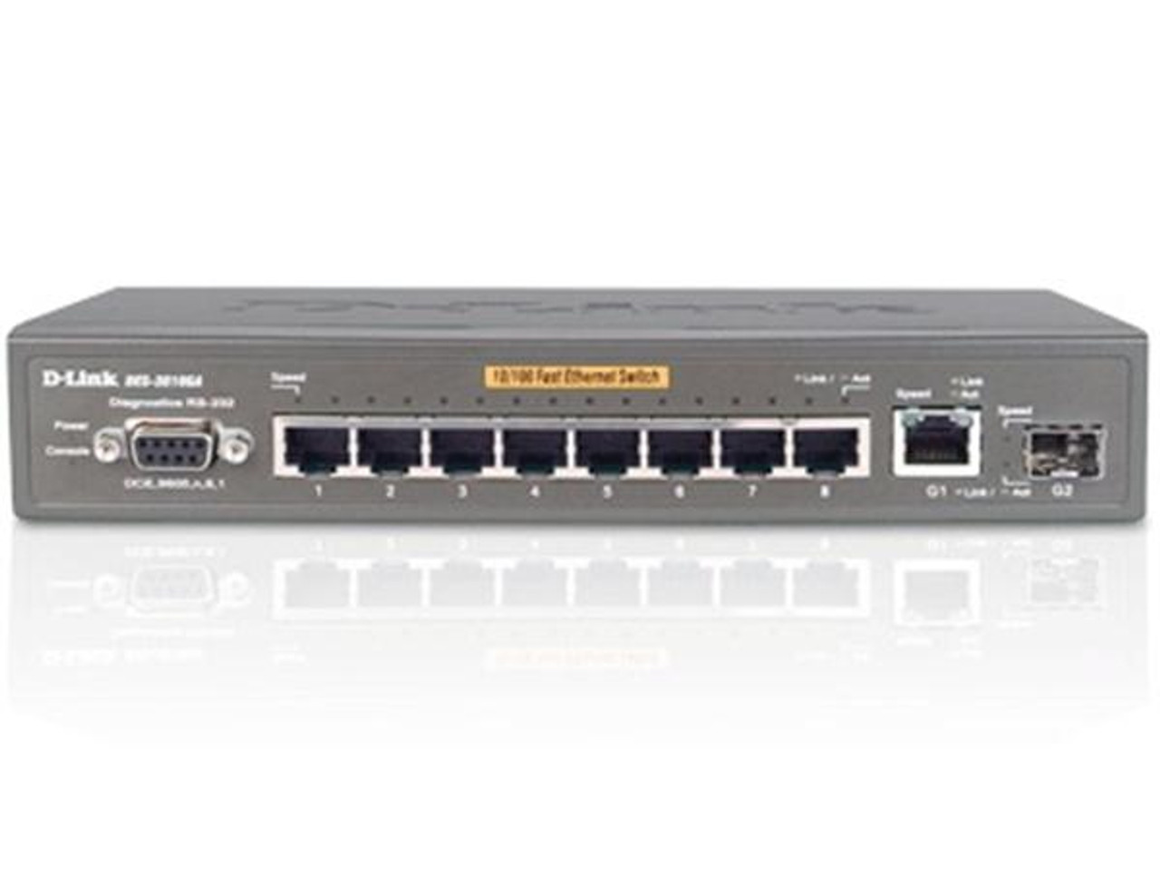 D-Link 8-Port GbE PoE Switch