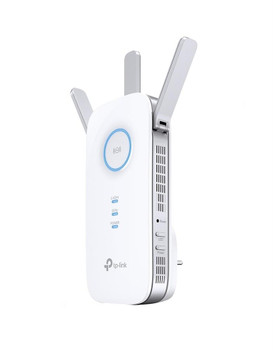 RE550 TP-Link RE550 - IEEE 802.11ac 1.86 Gbit/s Wireless Range Extender - Covers Up to 2800 Sq.ft and 35 Devices - 1900Mbps Dual Band Wireless Repeater - Internet Booster - Gigabit Ethernet (Refurbished)