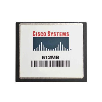 MEM-CF-512MB= Cisco 512MB CompactFlash (CF) Memory Card