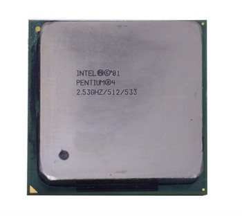 K2775 Dell 2.53GHz 533MHz FSB 512KB L2 Cache Socket PGA478 Intel Pentium 4 Desktop Processor Upgrade