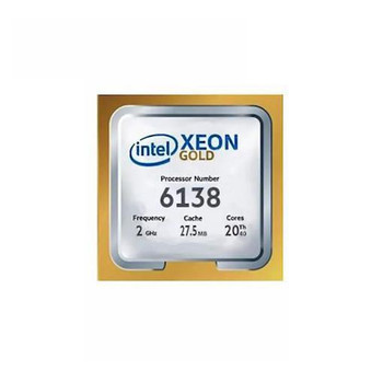 866552R-B21 HPE 2.00GHz 27.50MB L3 Cache Socket 3647 Intel Xeon Gold 6138 20-Core Processor Upgrade
