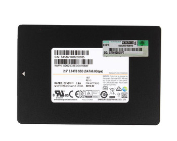 Samsung PM1643 Series 3.84TB TLC SAS 12Gbps 2.5-inch Internal Solid State Drive (SSD)