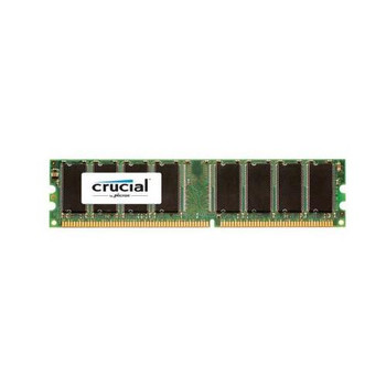 CT309537 Crucial 1GB DDR Non ECC PC-2700 333Mhz Memory