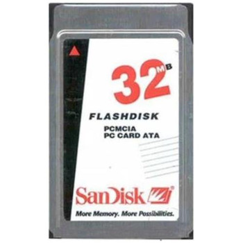 SDPA3A-32-101-00 SanDisk 32MB PC Card II ATA PCMCIA Flash Disk