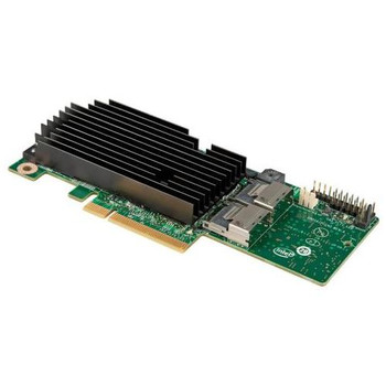 RMS25PB040 Intel 1GB Cache 4-Port SAS 6Gbps / SATA 6Gbps PCI Express 2.0 x8 Low Profile MD2 RAID 0/1/5/6/10/50/60 Controller Card