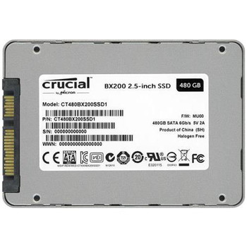 Crucial BX100 2.5 500GB SATA III MLC Internal SSD - CT500BX100SSD1 