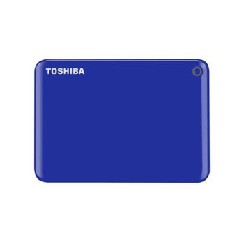 HDTC805EL3AA Toshiba Canvio Connect II 500GB 5400RPM USB 3.0 8MB Cache 2.5-inch External Hard Drive (Blue) (Refurbished)