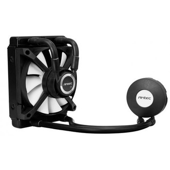 0-761345-77185-6 Antec Kuhler H2O 650 CPU Liquid Cooler 0-761345-77185-6 Antec Kuhler H2O 650 CPU Liquid Cooler