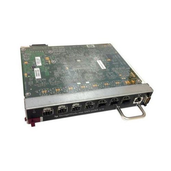 411834-001 HP StorageWorks Modular Smart Array SAN Switch 2/8 Integrated into the Modular Smart Array 1000 (MSA1000) System (Refurbished)