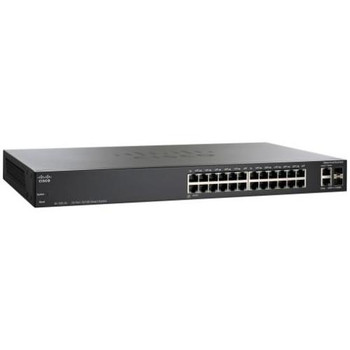SLM224GT-UK Cisco SF200-24 Ethernet Switch 24 x Fast Ethernet Network 2 x Gigabit Ethernet Uplink 2 x Gigabit Ethernet Expansion Slot Manageable 2 L
