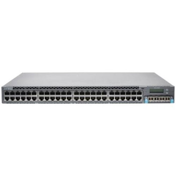 EX4300-48P Juniper EX4300 48-Ports 10/100/1000Base-T PoE-plus Ethernet Switch with 1100W AC PS (Refurbished)