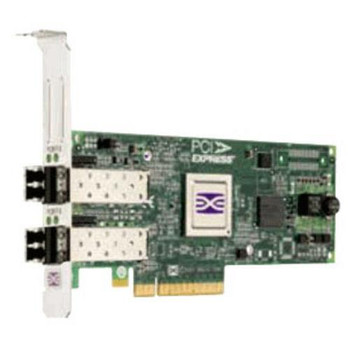 LPE12002-E EMC Emulex LPe12002 Dual-Ports 8Gbps Fibre Channel PCI Express 2.0 x8 Low Profile MD2 Host Bus Network Adapter
