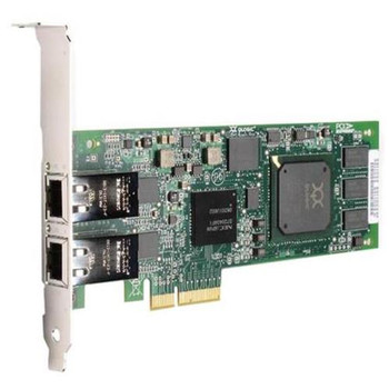 QLE4062C QLogic Dual-Ports RJ-45 Copper 1Gbps Gigabit Ethernet ISCSI PCI Express Host Bus Network Adapter