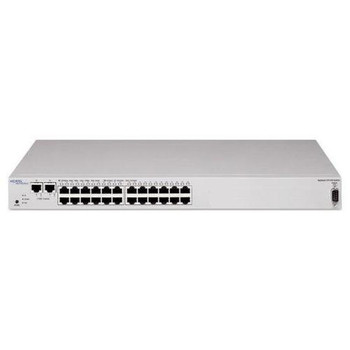 AL2012A46 Nortel BayStack 325-24G Fast Ethernet 1U Switch 24 x 10/100Base-TX RJ-45 2 x 10/100/1000Base-T (Refurbished)