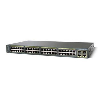 WS-C2960-48PST-L Cisco Catalyst 2960 48 Power over Ethernet (PoE) Switch (New) (Refurbished)