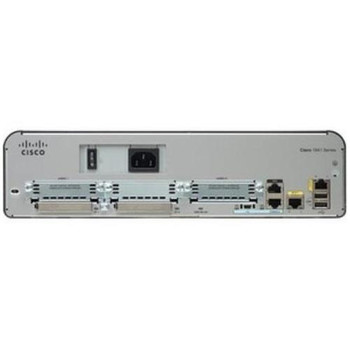 CISCO1941-2.5G/K9 Cisco 1941 Integrated Services Router 2 Ports 5 Slots Rack-mountable Wall Mountable (Refurbished)