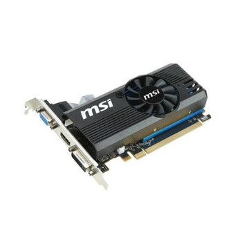 MSI-730G25 MSI NVidia GeForce GT 730 2GB GDDR5 VGA/DVI/HDMI PCI Express Low Profile Video Graphics Card