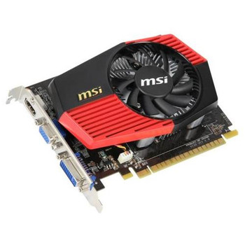 N430GT-MD2GD3/OC MSI GeForce GT 430 2GB 128-Bit DDR3 PCI Express x16 2.0 DVI/ HDMI VGA Video Graphics Card