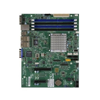 A1SAM-2550F-O SuperMicro Intel Atom C2550 Processors Support Socket FCBGA 1283 micro-ATX Server Motherboard (Refurbished)