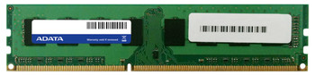 AD3U1333C4G9 ADATA 4GB DDR3 Non ECC PC3-10600 1333Mhz 2Rx8 Memory