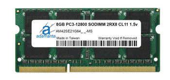 Am42se21g64 Mr Adamanta 8gb Ddr3 Sodimm Non Ecc Pc3 1600mhz 2rx8 Memory Am42se21g64 Mr Adamanta 8gb Ddr3 Sodimm Non Ecc Pc3 1600mhz 2rx8 Memory