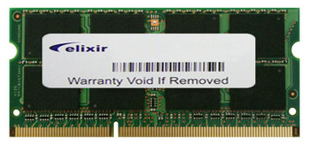 M2S4G64CB8HB5N-CG Elixir 4GB DDR3 SoDimm Non ECC PC3-10600 1333Mhz 2Rx8 Memory