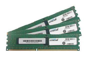 CT3K2G3ERSLS8160B Crucial 6GB (3x2GB) DDR3 Registered ECC PC3-12800 1600Mhz Memory