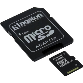 SDC4/32GBCP Kingston 32GB Class 4 microSDHC Flash Memory Card