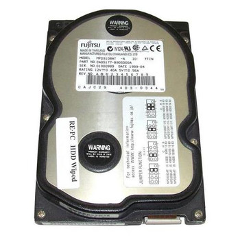 MPD3108AT Fujitsu 10GB 5400RPM ATA 66 3.5 512KB Cache Hard Drive MPD3108AT Fujitsu 10GB 5400RPM ATA 66 3.5 512KB Cache Hard Drive