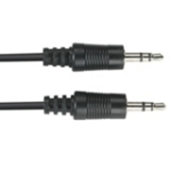 EJ110-0015 Black Box Stereo Audio Cable Mini-phone Male Audio Mini-phone Male Audio 15ft