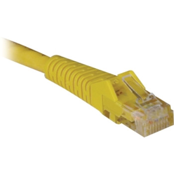 N201-015-YW Tripp Lite 15-ft. Cat6 Gigabit Snagless Molded Patch Cable(RJ45 M/M) Yellow Category 6 for Network Device 15 ft 1 x RJ-45 Male Network 1 x